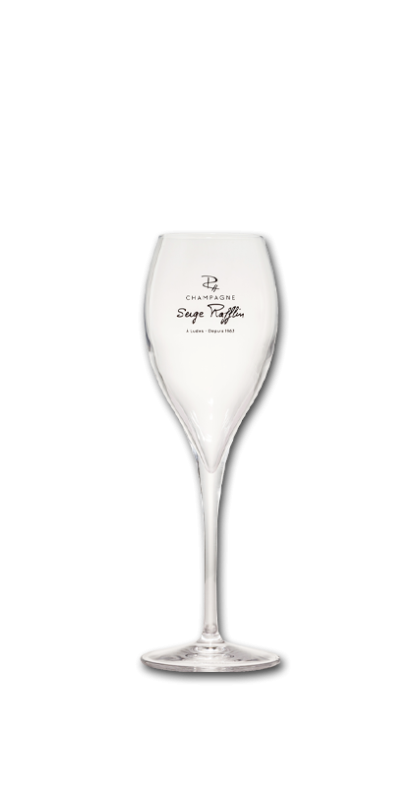 Champagne Serge Rafflin 6 Flûtes Opale LEHMANN 16 cl